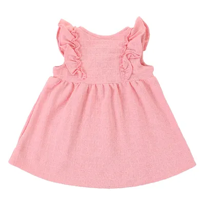 Vestido Bebê Kiki Com Botões De Pérola Vestido Bebê Kiki Com Botões De Pérola